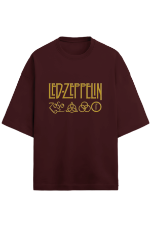 Unisex Led Zeppelin ZOFO Oversized T-shirt - Image 2