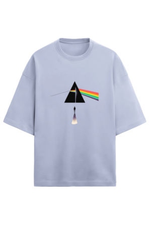 Unisex Pink Floyd Prism Oversized T-shirt - Image 4