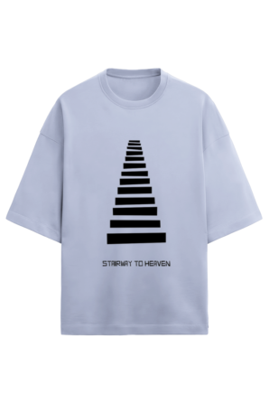 Unisex Led Zeppelin Stairway Oversized T-shirt - Image 5