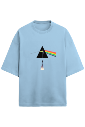 Unisex Pink Floyd Prism Oversized T-shirt - Image 3