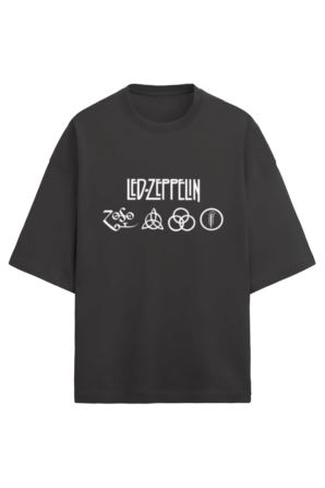 Unisex Led Zeppelin Zofo Oversized T-shirt - Image 2