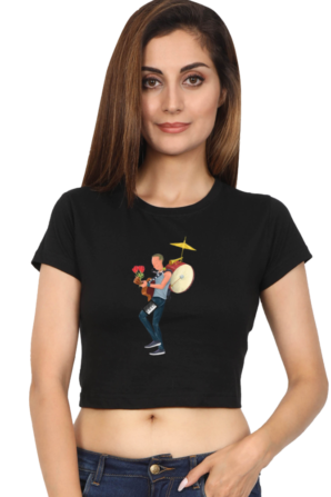 Coldplay Crop Top