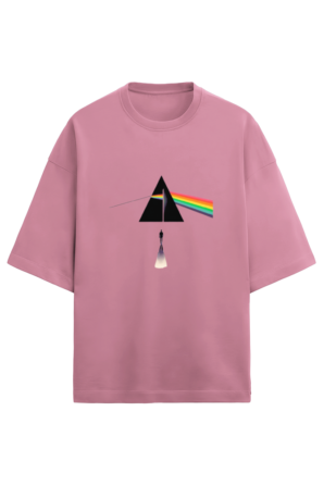 Unisex Pink Floyd Prism Oversized T-shirt - Image 2