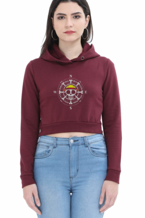 One Piece Crop Hoodie - Image 2