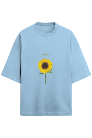 Unisex Coldplay Yellow Oversized T-shirt - Image 4