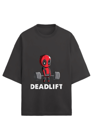 Unisex Deadpool Deadlift Oversized T-shirt - Image 6