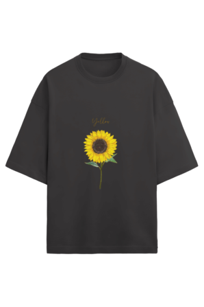 Unisex Coldplay Yellow Oversized T-shirt - Image 5