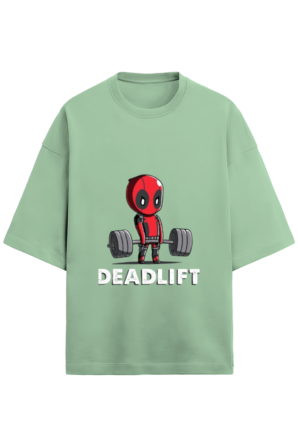 Unisex Deadpool Deadlift Oversized T-shirt - Image 7