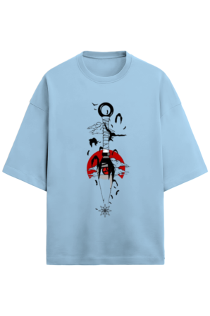 Unisex Naruto Oversized T-shirt - Image 2