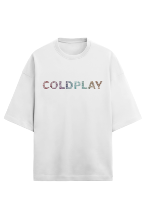 Unisex Coldplay Oversized T-shirt