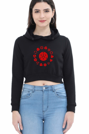 Naruto Crop Hoodie