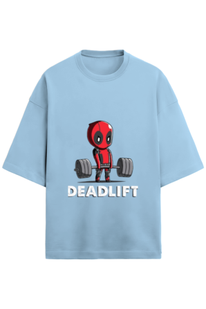 Unisex Deadpool Deadlift Oversized T-shirt - Image 3