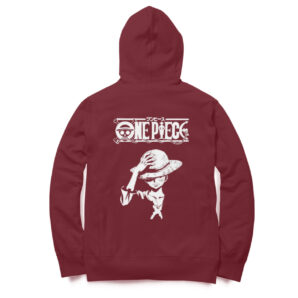 One Piece Back Print Hoodie - Image 2