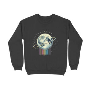 Coldplay Sweatshirt with Sky Full Of Stars design, ideal for music lovers and fans.