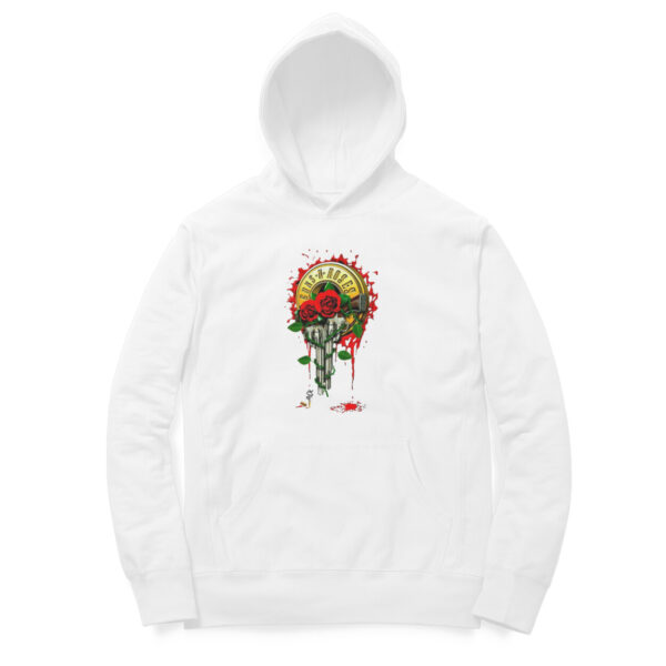 front 677501c7e8ed5 White L Hoodie